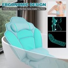 Full Body Bath Pillow For Bathtub - Extra Long 61       Bath Pillows For Tub  Ergon