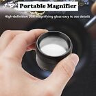 40x Jewelers Loupe Magnifier Light Jewelry Eye Loop Pocket Magnifying Glass Coin