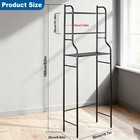 Over The Toilet Storage Rack Shelves Bathroom Organizer Shelf Space Saver 3 Tier