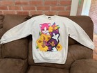 Rare Vintage Lisa Frank Long Sleeve Shirt Sunflower Kittens