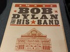 Rare Bob Dylan 2011 Ryman Hatch Show Print Poster 8 1 2011 Nashville Tn