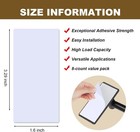8-pa 3 29x1 6 Inch Self-adhesive Towel Bar Strips   Strong Bathroom