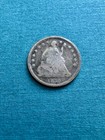 1859-o H10c Seated Liberty Half Dime   Scarce New Orleans Mint Silver Coin   Vg