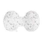 Boppy Side Sleeper Pregnancy Pillow With Removable Jersey Pillow Cover  Gray Fal