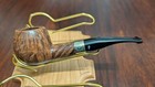 Peterson Of Dublin 2001 St  Patrick s Day Briar Pipe 408 - Stunning Flame Grain