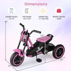 Kids Tricycle W foot Pedals  Forward backward  Steering Handlebars  Aged 3 