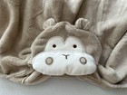 Pottery Barn Kids Super Soft Monkey Kid Hooded Towel 27   x50    Taupe Nwot