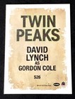 2019 Twin Peaks Archives Original Stars S26 David Lynch As Gordon Cole Insert