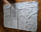 Vintage Early 1960s Era Penny s Golden Dawn 100  Wool  Baby Quilt   Rec Blanket