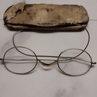 Eye Glasses W  Case Antique American Optical Gold Filled