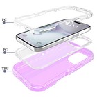 For Iphone 15 16 Pro Max 14 13 12 11 Shockpoof Hybrid Defender Clear Phone Case