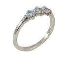 19thc Antique Blue Topaz   Ring Ss  Medieval German Saxon King Ancient Amulet
