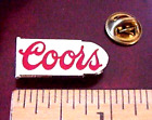 Coors Beer Silver Bullet Shaped Logo Metal Lapel  hat Pin