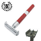 5 Pieces De Safety Razor Men s Shaving Gift Kit   Set Red Free Shipping