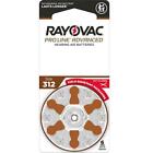 Rayovac Proline Advanced Hearing Aid Batteries   Size 312  60 Pack 