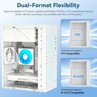 Micro Atx Pc Case High Airflow Compact Gaming Computer Case Usb 3 0 Mini Tower