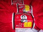 Lot Of 4 Aunt Lydia s Heavy Rug Yarn Vintage 70 Yards Each  120  red 