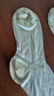 Vintage John Wanamaker Shiny Blue Green Children s Dolls Stockings Sock Lot  5
