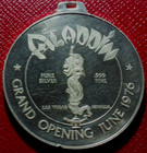 Rare Aladdin Resort Casino Grand Opening 1976 Token 3 Oz   999 Pure Silver