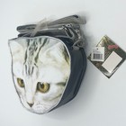 Nwt Fuzzynation Kitty Storage Shoulder Handbag Purse
