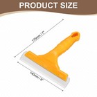 Squeegee 6 Inch Water Blade Shower Squeegee For Window Glass Door  Yellow