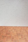 Dollhouse Miniature Terra Cotta Tile Square Embossed Card 1 12 Scale Flooring