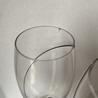Set Of 3 Kosta Boda Champagne Flutes Line Black Collection Discontinued