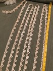 Vintage Ecru Tatting Lace Trim Edging Border 7yds  