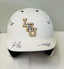     kade Anderson Jared Jones Signed Full Size Lsu Baseball Helmet Jsa Cws Mvp    