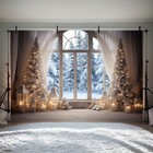 Us Photo Studio Props Christmas Festival Party Banner Backdrop Christmas Tapestr