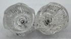 Vintage Nos Federal Faucet Knobs Hot   Cold Clear Acrylic 70s Retro