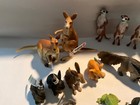 15pc Schleich Wild Animal Lot Kangaroo Joey Koala Meerkat Rabbit Tags