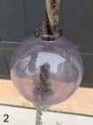 Reyburn Hunter Rhco Lightning Rod   Delphite Purple Glass Ball