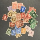 Great Britain King George Vi Lot 75 Stamps Used 1937-1952