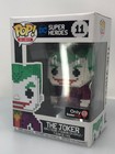 Funko Pop  8-bit Dc Super Heroes The Joker  11 Gamestop Exclusive Damaged Box