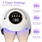 Yevyo 180w Uv Led Nail Lamp