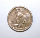 S11 - Czechoslovakia 1 Koruna 1946 Uncirculated Coin Czech Lion - Slovak Shield