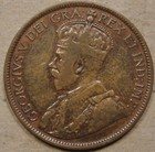 Newfoundland 1917-c   1919-c Large Cents As Pictured