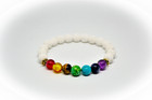 Chakra Bracelet 7 Chakra Bracelet Chakra Jewelry Lava Stone Bracelet Reiki Yoga