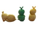 Vtg Anthropomorphic Lady Bug Ladybug Snail 1960 s Figurines 2    Kitschy