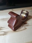 Mcm Tape Dispenser Solid Hardwood 7    Handcrafted One-of-a-kind Desktop