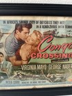 1956 Congo Crossing Original 11x14 Title Lobby Card Virginia Mayo Peter Lorre