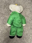 Vintage King Babar The Elephant 15    Plush Stuffed Animal By Eden Toys 1977