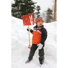Bigfoot Series 11 25 In  Kid s Poly Snow Shovel With Steel Core Handle