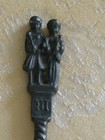 Vintage Dutch Pewter Wedding Ceremonial Decorated Spoon Gilde Zinn 92  Approx 7 