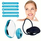 Reusable Unisex Compact Hair Removal Tool No Power Required Blue Black