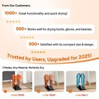 Dr prepare Boot Dryer Shoe Dryer  Glove   Boot Warmer With Heat Blower  Adjustab