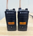 Lot Of 4 Motorola Rdm2070d Walmart Vhf Two-way Radio No Batteries Tested E