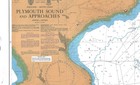 30 Admiralty Chart England South Coast Plymouth Sound And Approaches Map Marine