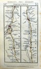 Gloucester Cheltenham Monmouth Brecon  By Paterson C1785 Genuine Antique Map